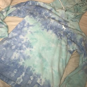 VS PINK Crossover Tunic Hoodie